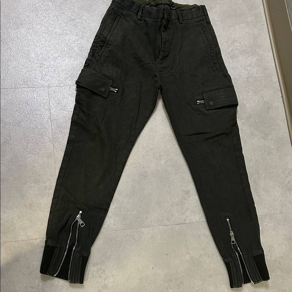 Men's Black Cargo Pants